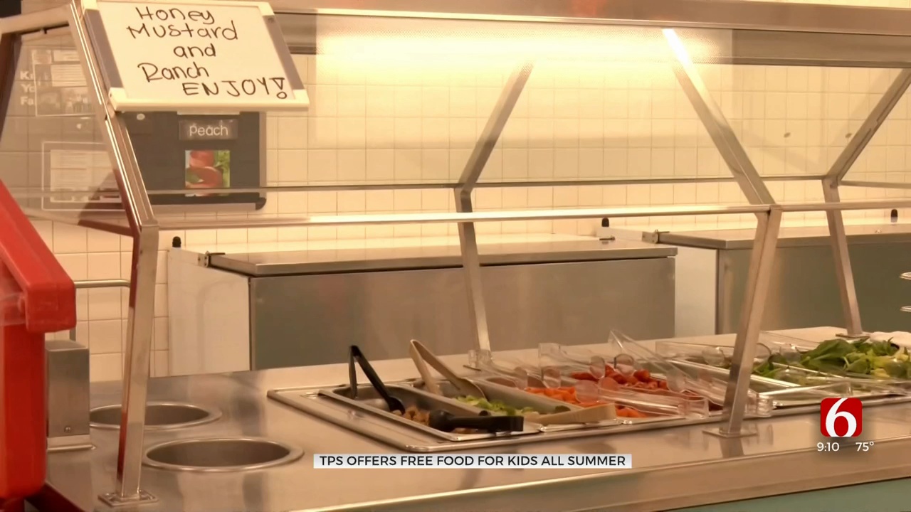 Tulsa Public Schools' Summer Café Provides Free Meals To Combat Food Insecurity For Children