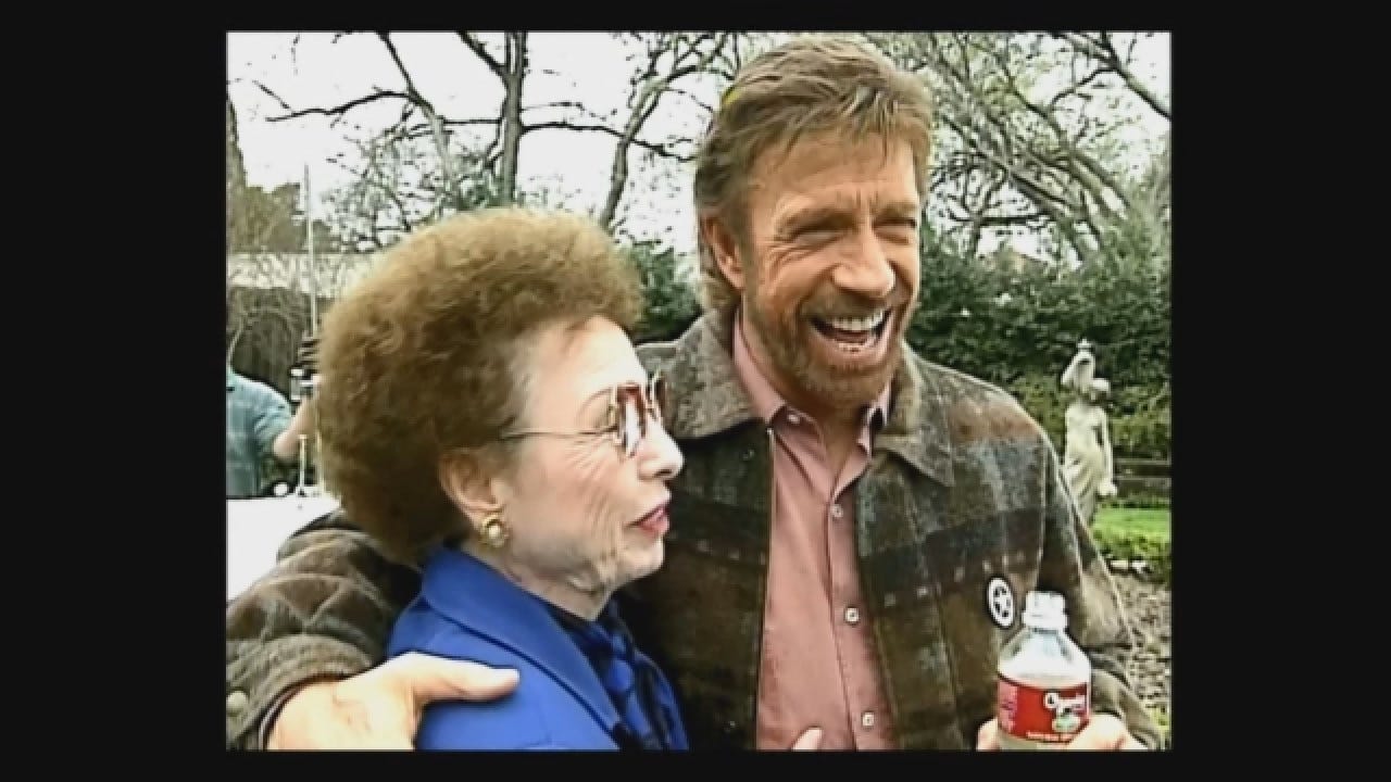News 9 Flashback (1997): Chuck Norris, Mom Talk About Success