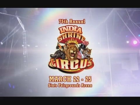 Shrine Circus: 2018 Circus Preroll - 03/18
