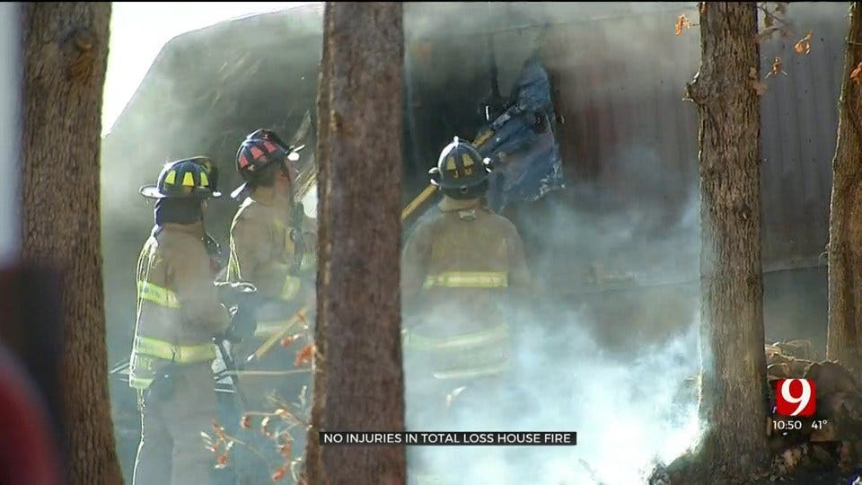 Trailer Home A Total Loss After Fire In SE OKC
