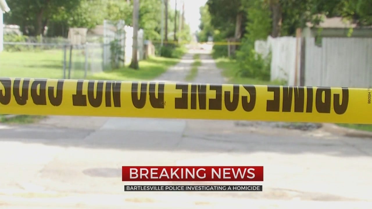 Bartlesville Police Investigating Homicide After Man Found Shot In Alley