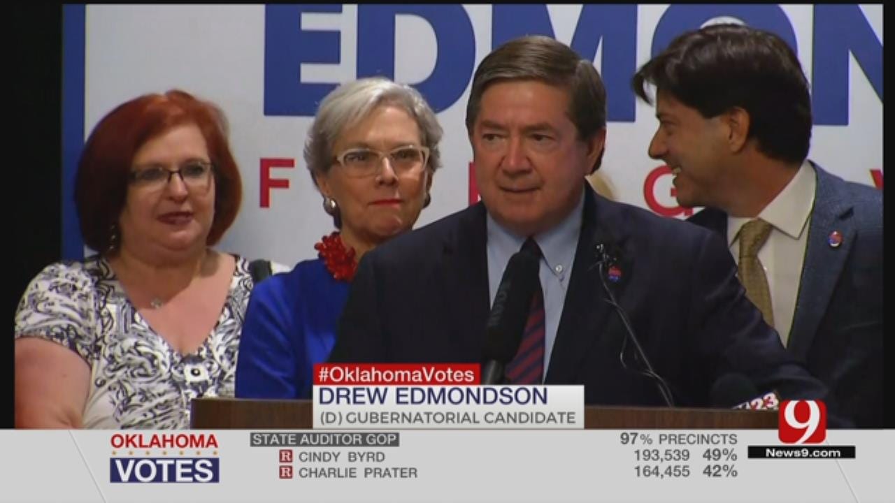 Edmondson Wins Dem Nod For Oklahoma Governor
