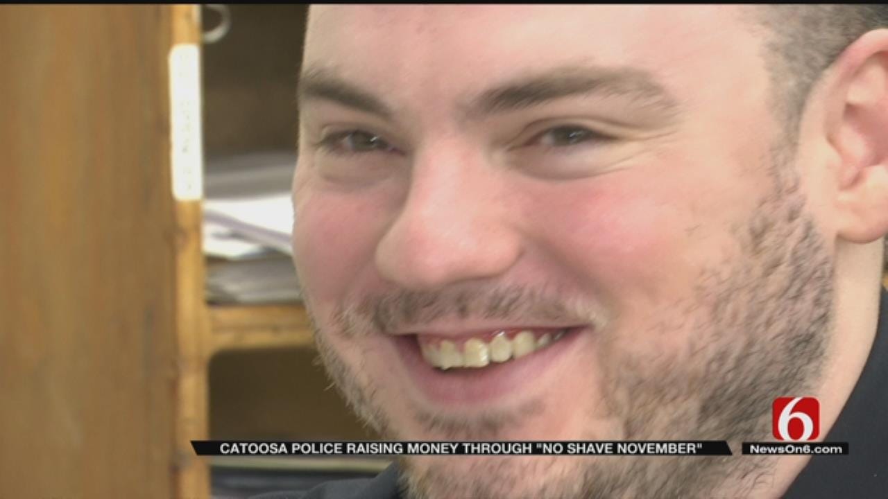 Catoosa Police Department Growing Beards For A Cause