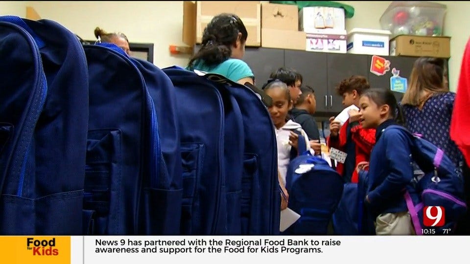 Backpack Coordinators Help Chronically Hungry Students