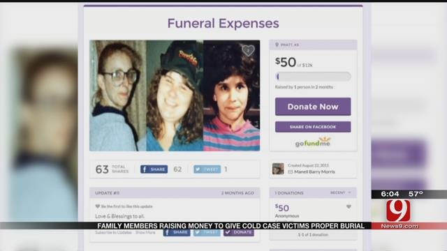 Family Members Raising Money To Give Cold Case Victims Proper Burial
