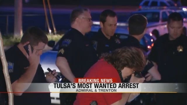 Police Chase Down One Of Tulsa's Most Wanted