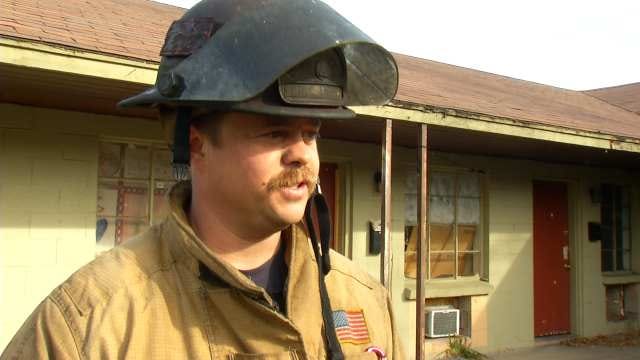 WEB EXTRA: Tulsa Fire Department Captain Robert Scott Talks About Fire