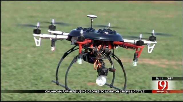 Oklahoma Farmers Use Drones To Monitor Crops, Cattle
