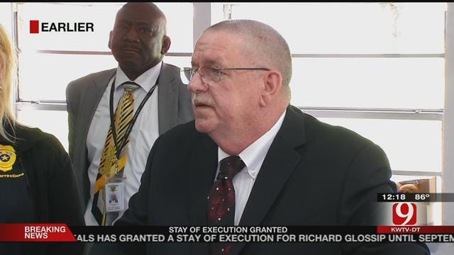 Director Of Oklahoma Department of Corrections Speaks On Glossip Execution Stay