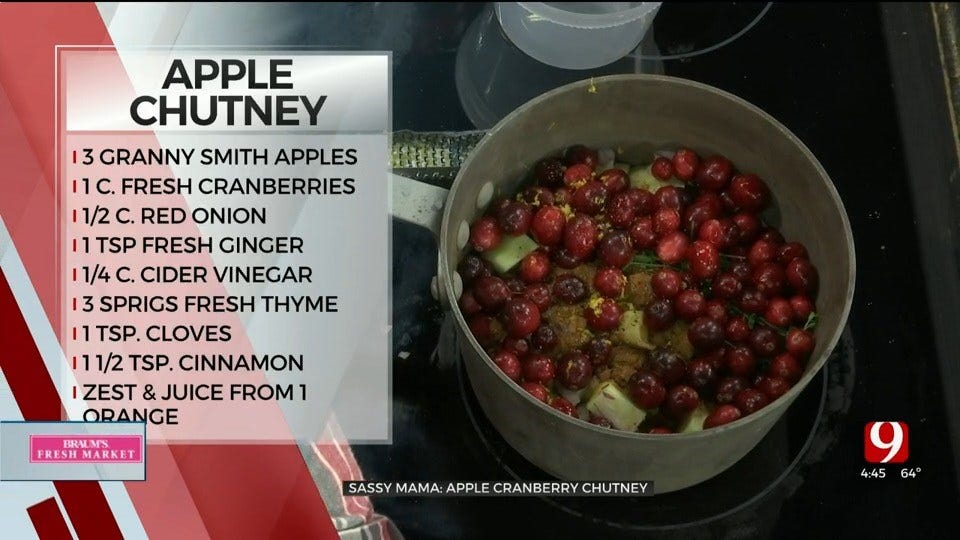 Sassy Mama: Apple Cranberry Chutney