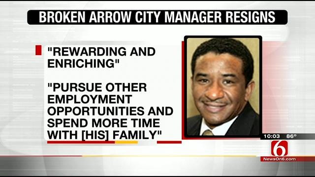 Broken Arrow City Council Approves City Manager's Resignation