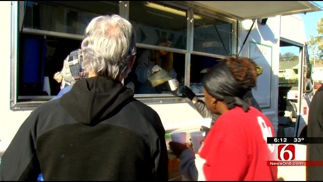 Food Bank Distributes Hundreds Of Holiday Meals To Families In Need