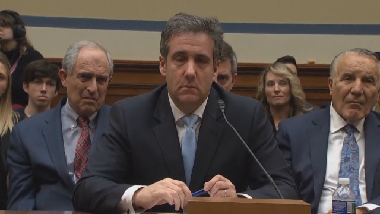 Former Trump Attorney Cohen Slams President As Liar During Public Hearing