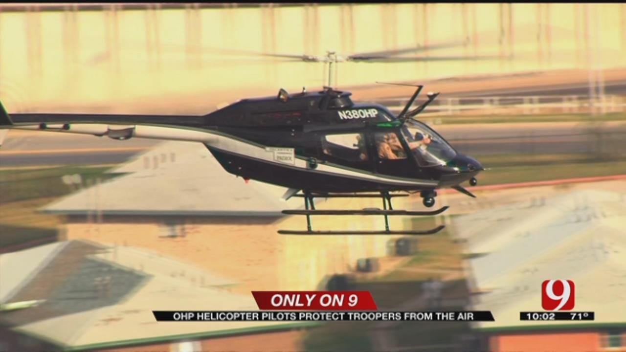 Only On 9: OHP Helicopter Pilots Protected Troopers From The Air