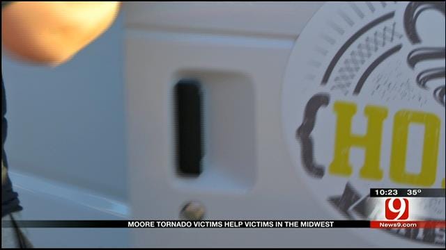 Moore Tornado Victims Look To Help Out In Illinois