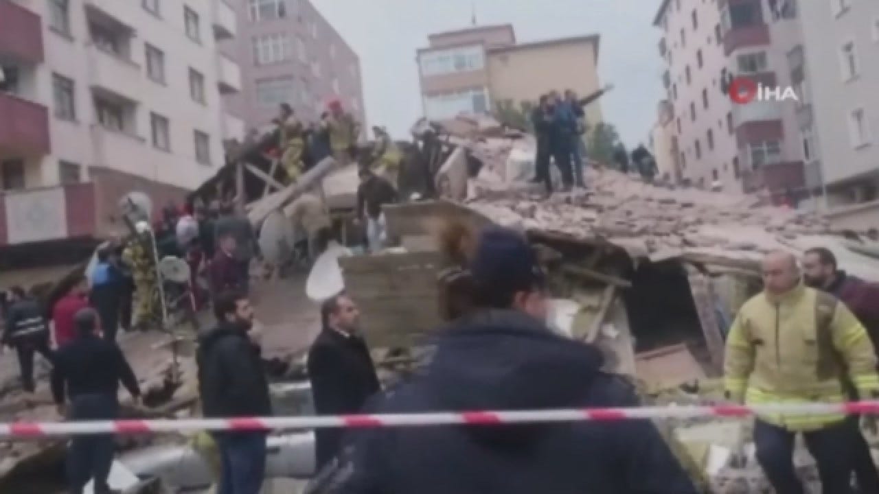 At Least One Dead In 8-Story Building Collapse