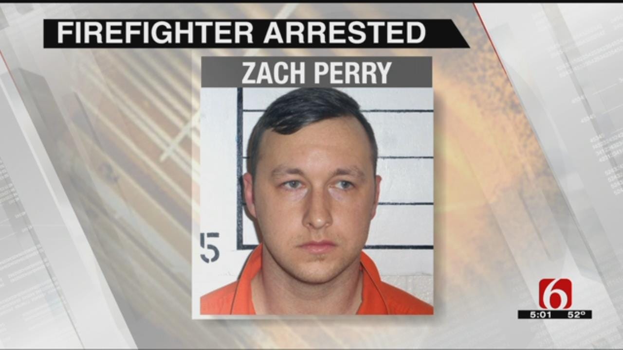 Muskogee Firefighter Arrested On Child Pornography Complaints