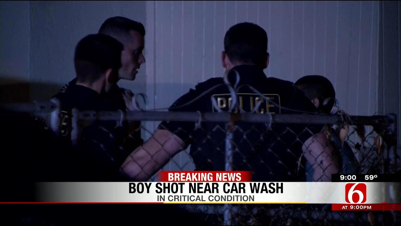 Teen Boy In Serious Condition After Tulsa Car Wash Shooting