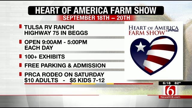 Travis Meyer Visits Heart Of America Farm Show