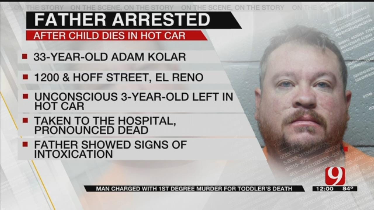 El Reno Police Arrest Father Of Toddler Who Died In Hot Car