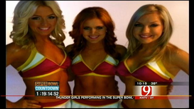 Three OKC Thunder Girls Make Super Bowl Dance Squad