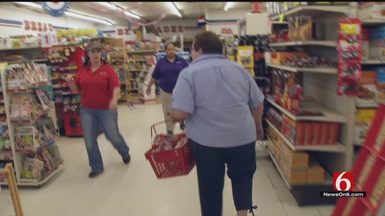Pawnee Grocery Store Reopened After Earthquake