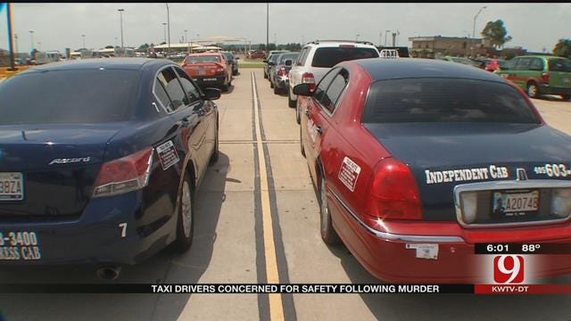Taxi Drivers Afraid After Taxi Driver's Homicide In SW OKC