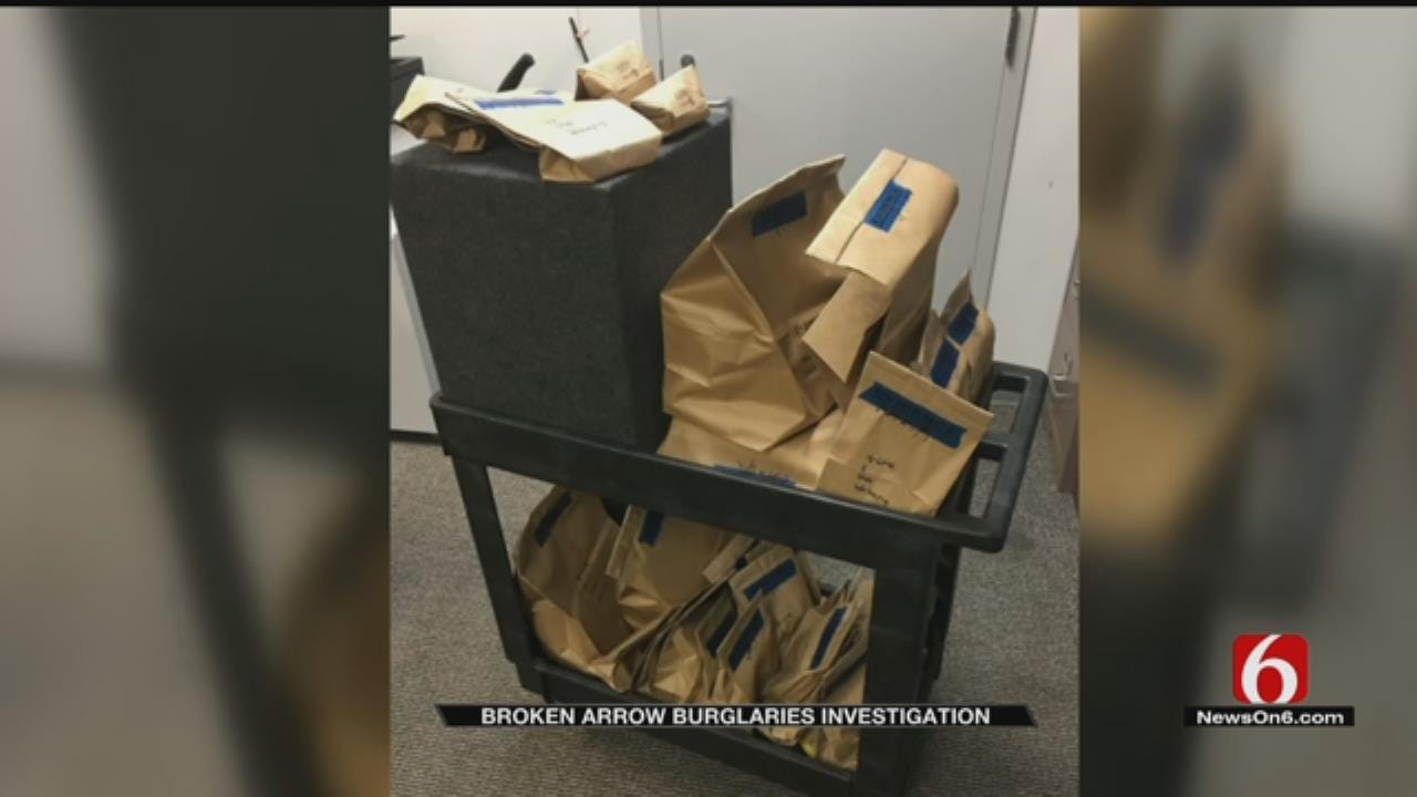 Broken Arrow Police: Two In Jail, One On The Run After Series Of Burglaries