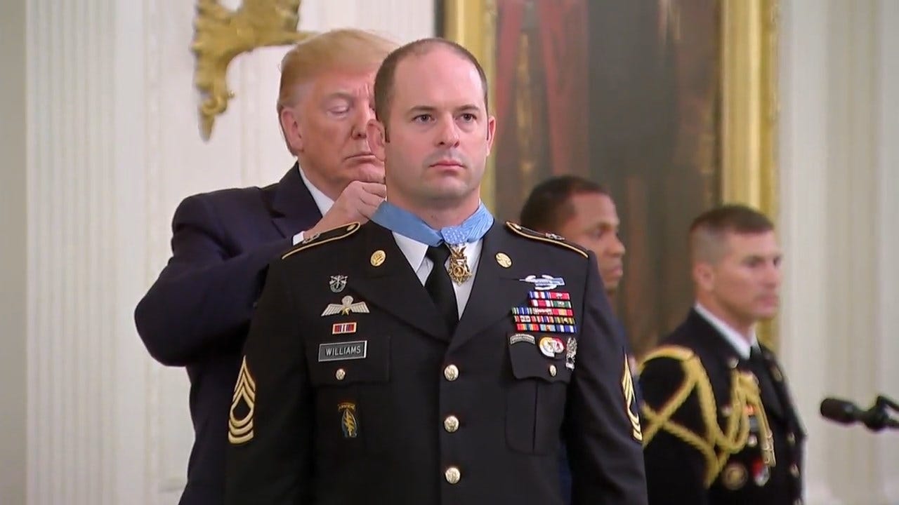 Green Beret Awarded Medal Of Honor For Saving Lives In Afghanistan