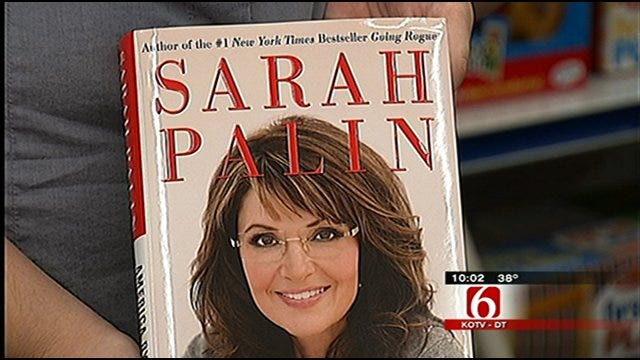 Palin Makes Tulsa Stop In Nationwide Book Tour