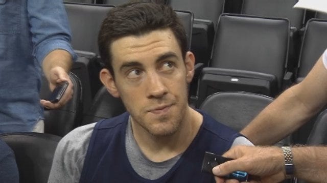 Nick Collison Sounds Off At Wednesday's Practice
