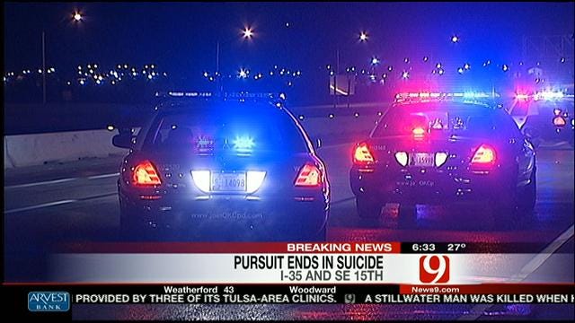 Man Kills Self On I-35 After Shooting Wife's Boyfriend