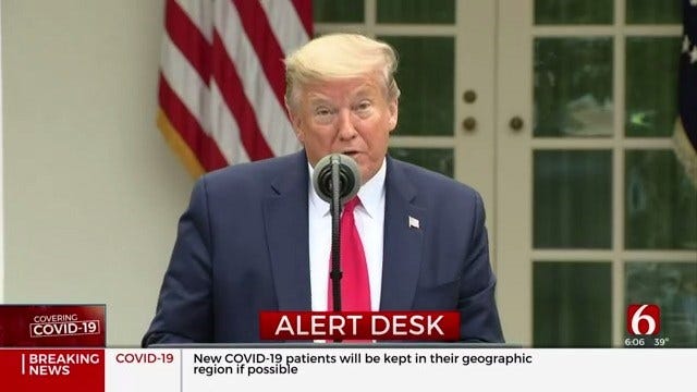 President Trump Suspends U.S. Funding To World Health Organization