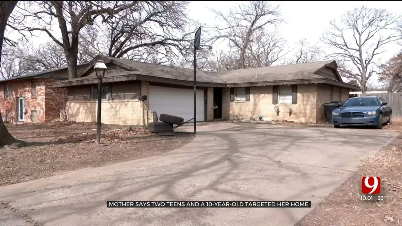 OKC Single Mother Says Children Burglarized Her Home