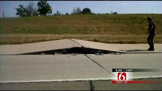 Heat-Buckled Highway Blamed For Pawnee County Crash