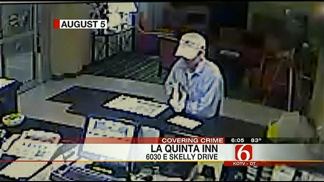 Tulsa Police Release Surveillance Video In Hotel Robbery