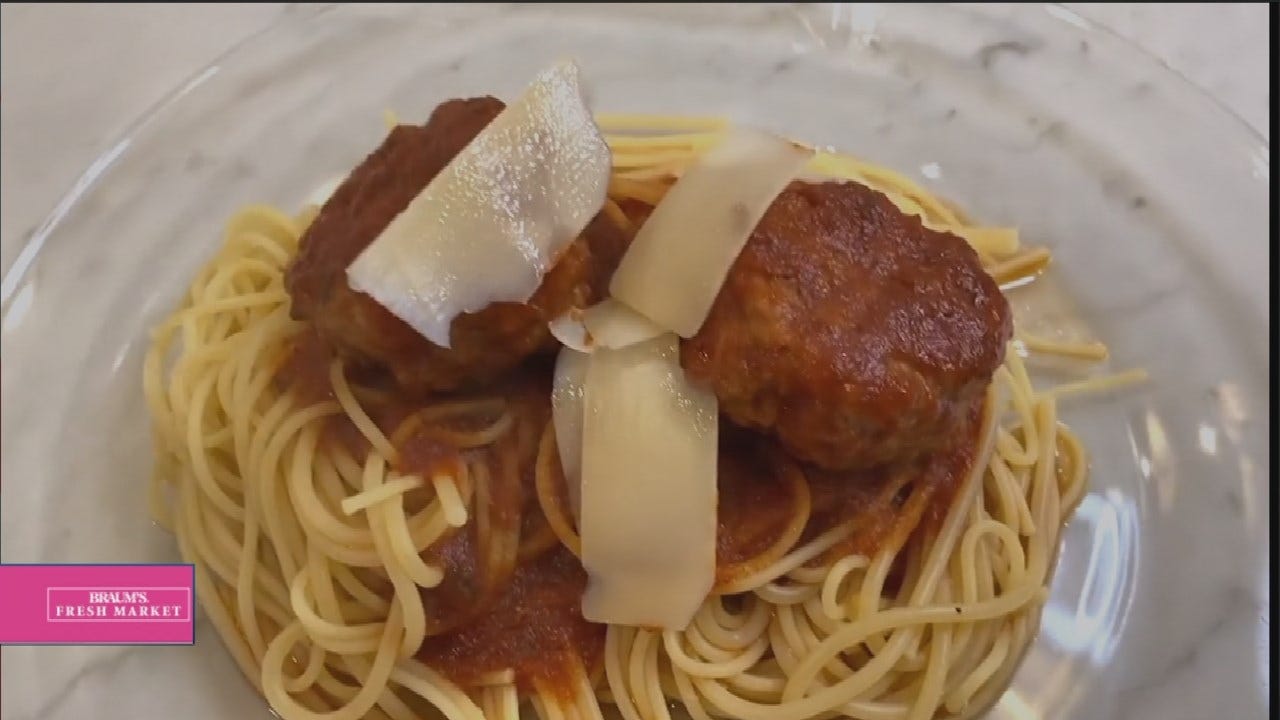 Healthy Spaghetti & Meatballs