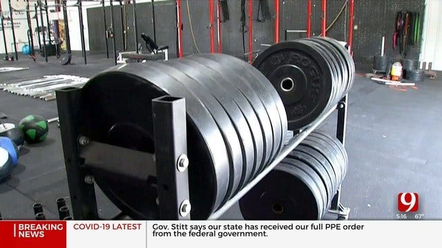 Some OKC Area Gyms Rent Out Equipment To Help Stay Afloat During Coronavirus Pandemic