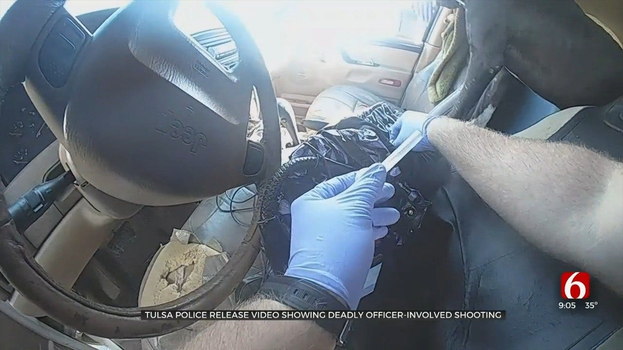Tulsa Police Video Shows Moments Before Deadly Officer-Involved Shooting