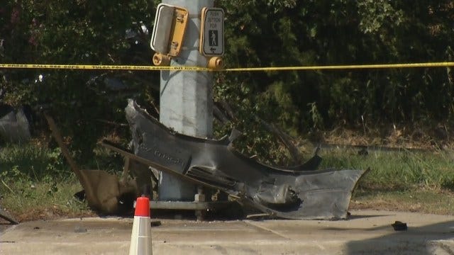 Police: Excessive Speed Causes Fatal Tulsa Crash