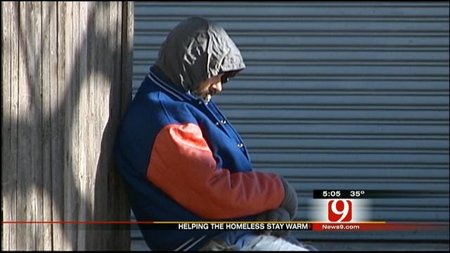 OKC Shelters Help The Homeless Stay Warm During Cold Weather