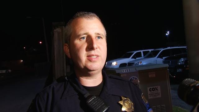 WEB EXTRA: Tulsa Police Officer D.B. Shipley Talks About Robbery, Arrests