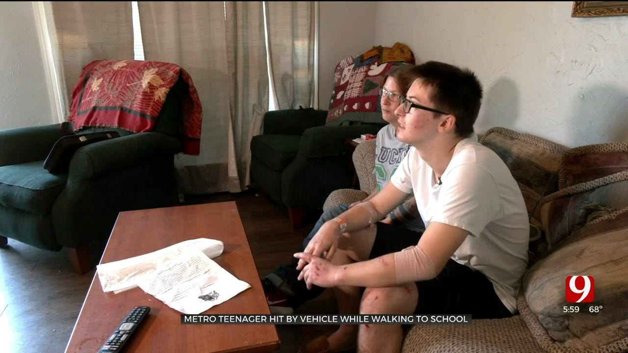 'I Have A Lot Of Pain': Teen Recovering After Hit-And-Run In Warr Acres; Suspect Sought