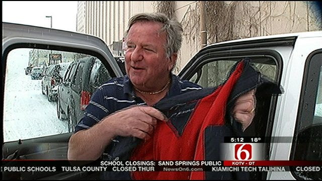 Tulsa City Employee Runs Hot In The Coldest Weather