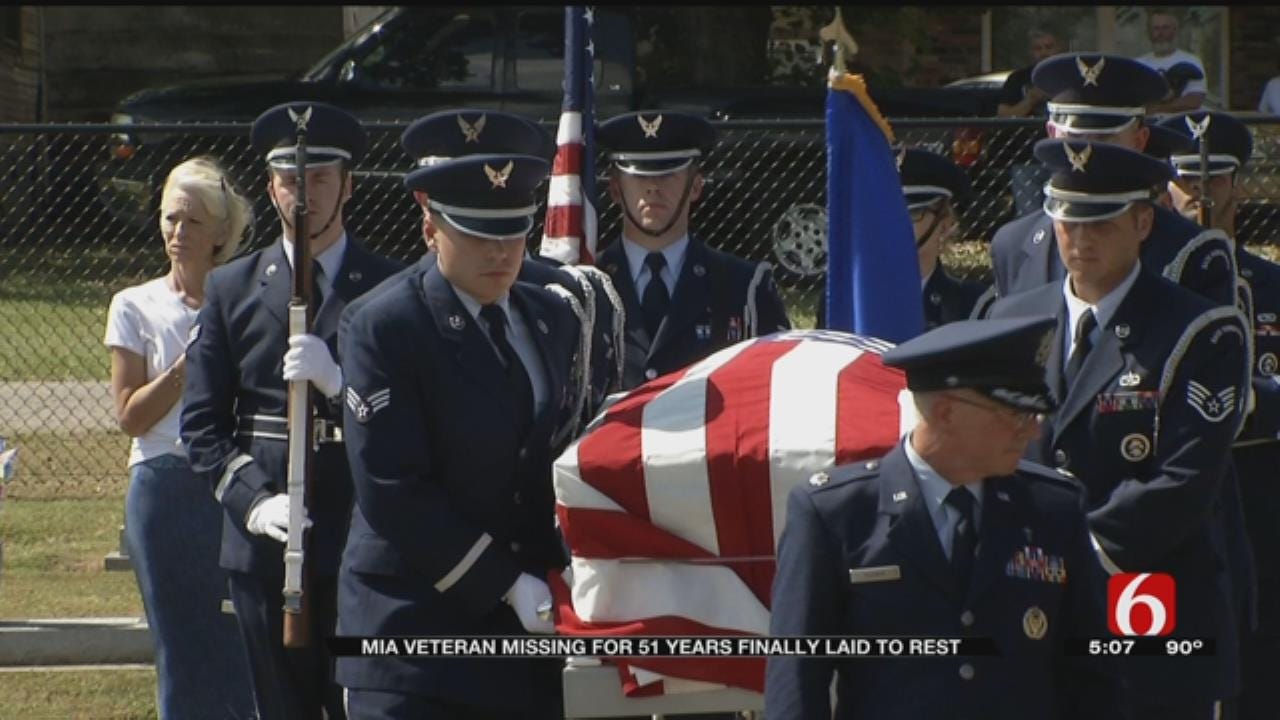 Returned Air Force Veteran Given Proper Burial In Claremore
