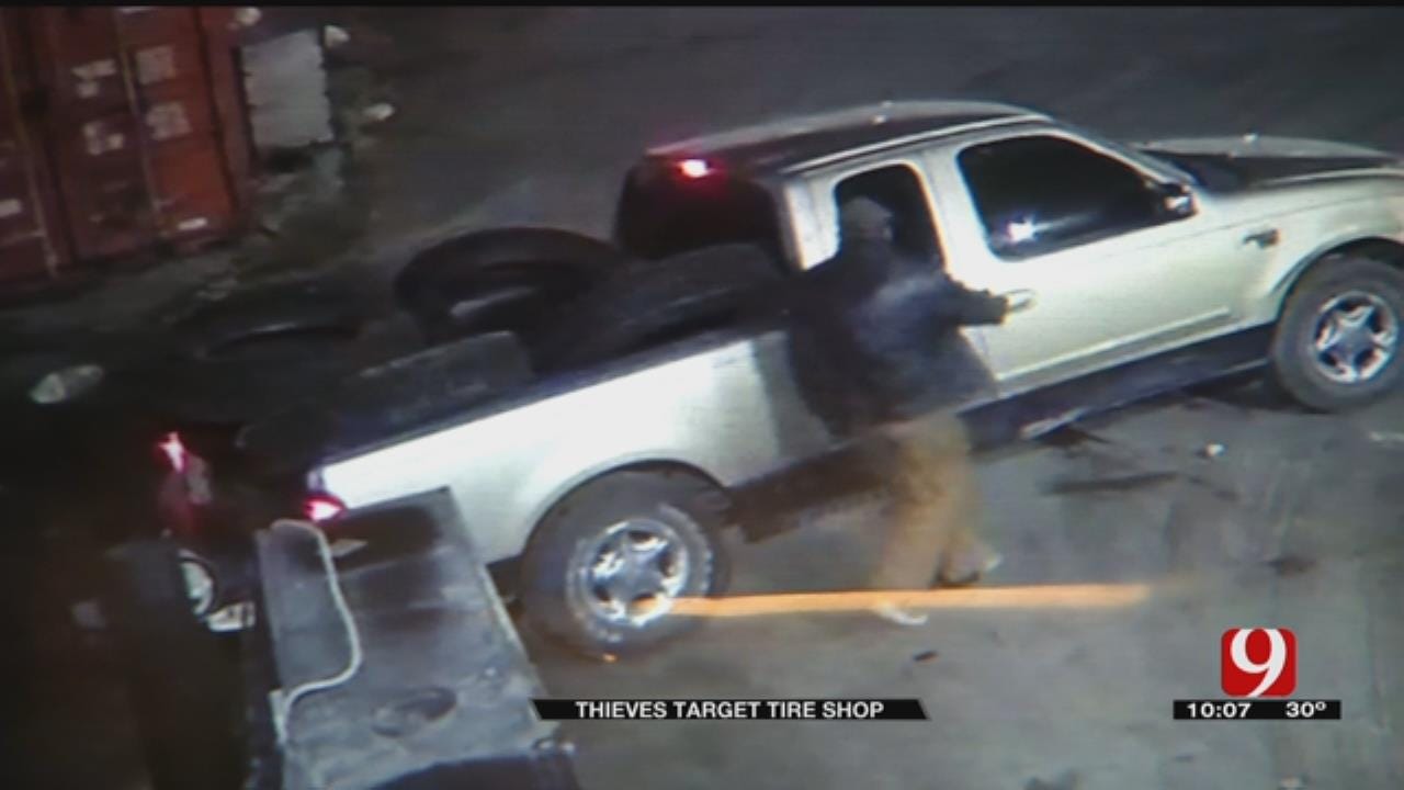 Thieves Steal Thousands Of Dollars-Worth Of Tires From OKC Shop