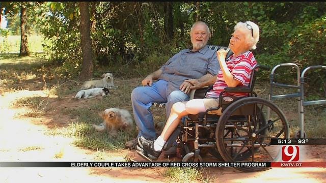 Elderly Couple Receives Free Storm Shelter Through Red Cross