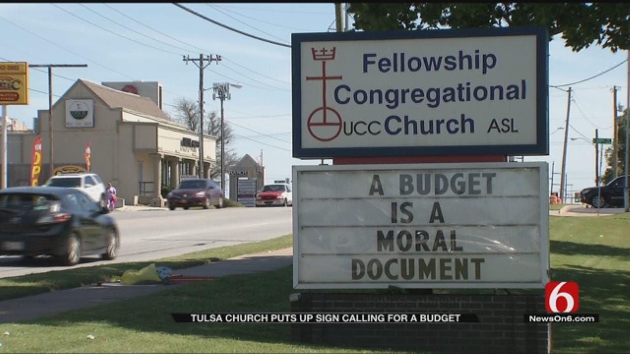 Tulsa Church Weighs In On Oklahoma's Budget Crisis