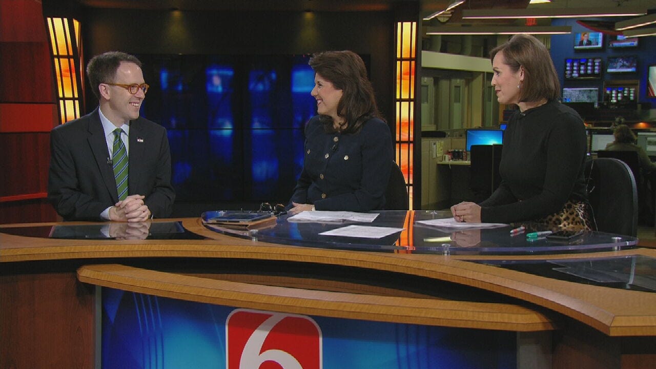 WATCH: Mayor G.T. Bynum Stops By News On 6
