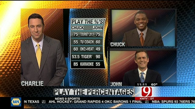 Play The Percentages: March 25, 2012